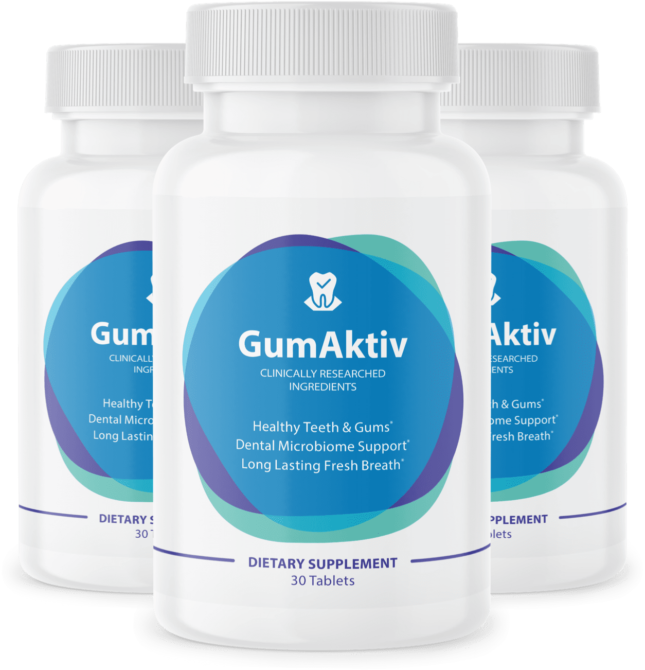 GumAktiv 3 Bottles pack